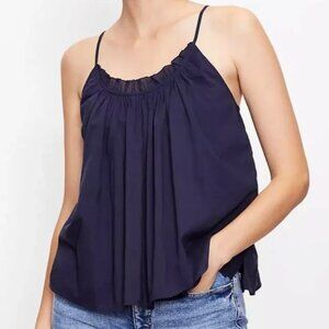 Loft Navy Tie Back Cami